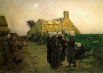 硃利斯 佈雷頓 Evening in the Hamlet of Finistere 硃利斯 佈雷頓 Evening in the Hamlet of Finistere